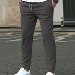 STRETCH TAPERED TROUSERS FOR MEN