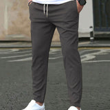 STRETCH TAPERED TROUSERS FOR MEN