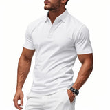 TAILORED STRETCH POLO FOR MEN