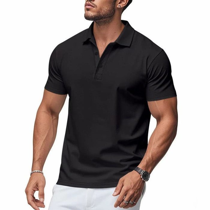 TAILORED STRETCH POLO FOR MEN