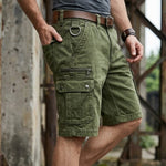 CARGO COTTON SHORTS FOR MEN