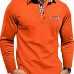 LONG SLEEVE POLO FOR MEN