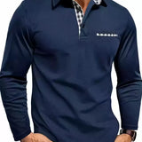 LONG SLEEVE POLO FOR MEN