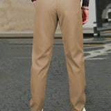 STRETCH TAPERED TROUSERS FOR MEN