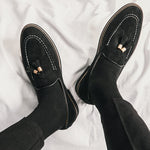 Oxford Suede Tassel Loafer