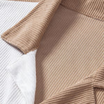 Two Tone Cuban Corduroy Shirt