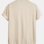 Towelling Jacquard Shirt