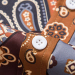 Paisley Patchwork Print Shirt & Shorts Set