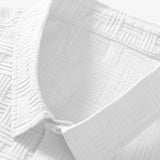 Stripe Jacquard Shirt & Shorts Set