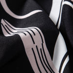 Abstract Print Shirt & Swim Shorts Set