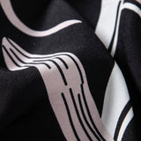 Abstract Print Shirt & Swim Shorts Set