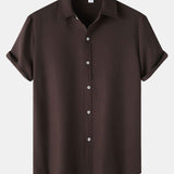 Textured Button Up Shirt