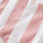 Striped Cuban Collar Shirt