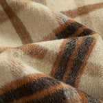 Relax Fit Heavy Weight Flannel Plaid Hooded Shirt