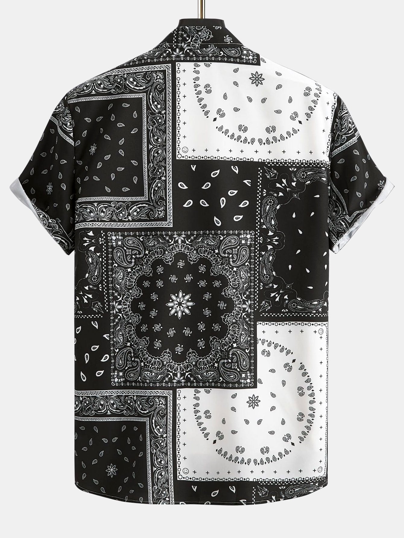 Paisley Print Button Up Shirt