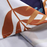 Colorful Leaf Print Button Up Shirt