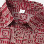 Tribal Print Button Up Shirt