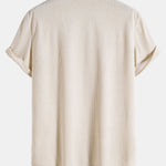 Short Sleeve Corduroy Revere Shirt