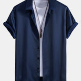 Satin Button Up Shirt