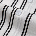 Linen Striped Button Up Shirt