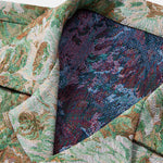 Painted Floral Jacquard Cuban Shirt