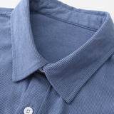 Plaid Corduroy Patchwork Shirt