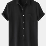 Textured Button Up Shirt