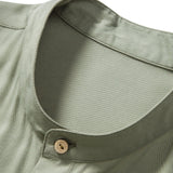 Viscose Stand Collar Shirt