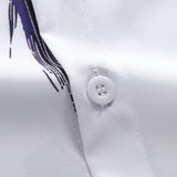 Brushstroke Print Button Up Shirt