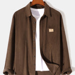 Long Sleeve Corduroy Shirt