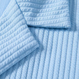 Muscle Fit Ribbed Deep Cuban Shirt