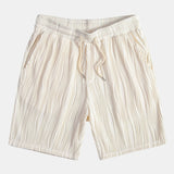 Wave Textured Shirt & Shorts Set