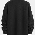 Teddy Fleece Button Up Shirt