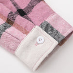 Plaid Corduroy Patchwork Shirt