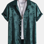 Satin Floral Shirt