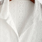 Geometry Textured Cuban Shirt & 3" Chino Shorts Set