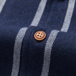 Cotton Blend Striped Cuban Shirt & Linen Cotton Blend Drawstring Shorts Set