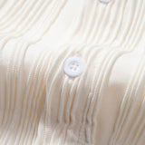 Wave Textured Shirt & Shorts Set