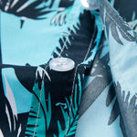 Tropical Print Shirt & Tropical Print Swim Shorts Set