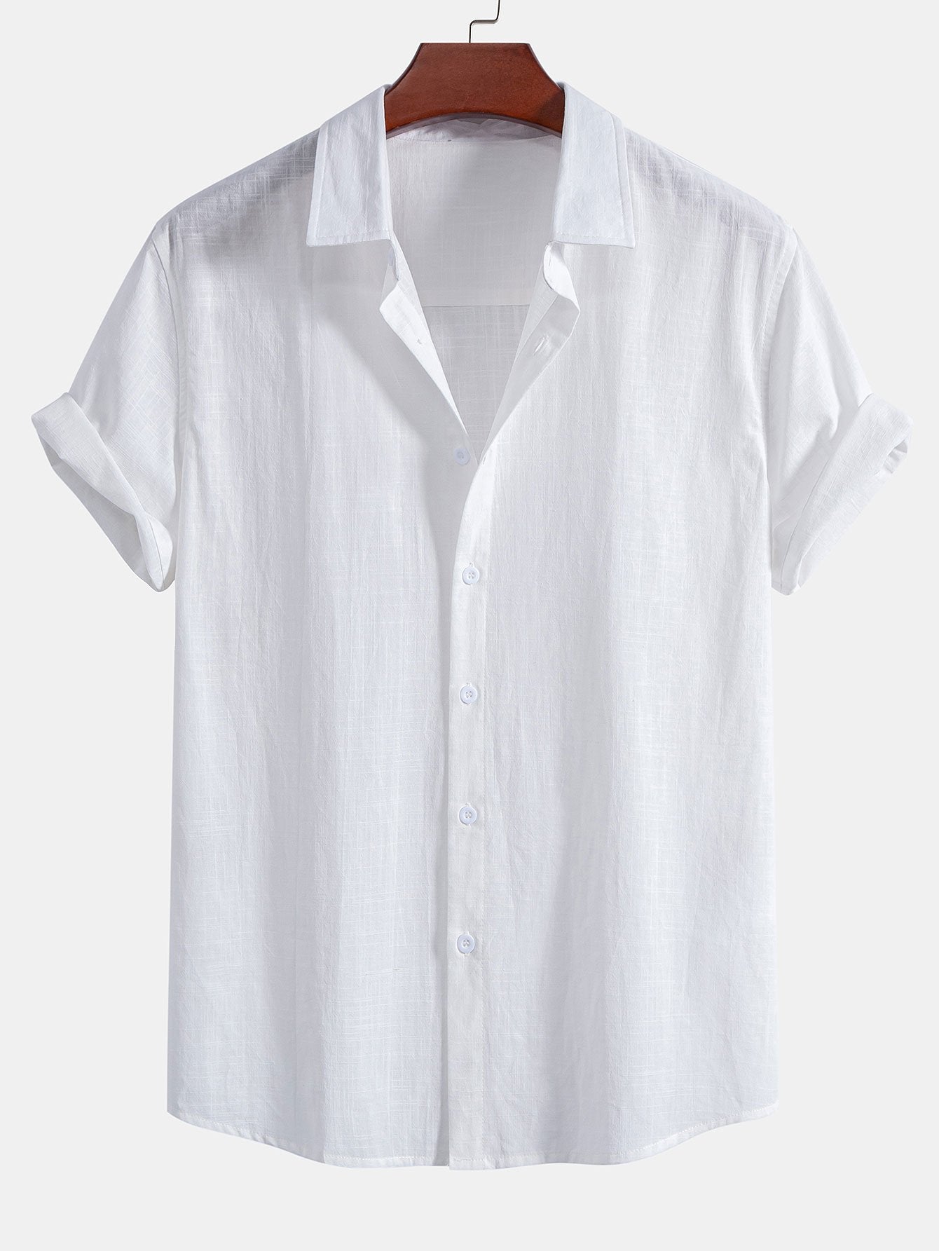 Linen Cotton Button Up Shirt