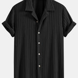 Ribbed Cuban Shirt