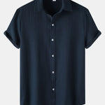 Textured Button Up Shirt