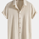 Waffle Shirt & Shorts Set