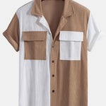 Two Tone Cuban Corduroy Shirt