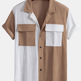 Two Tone Cuban Corduroy Shirt