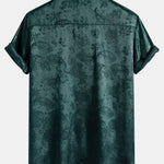 Paisley Print Satin Shirt