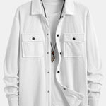 Corduroy Overshirt with Pockets
