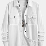 Corduroy Overshirt with Pockets