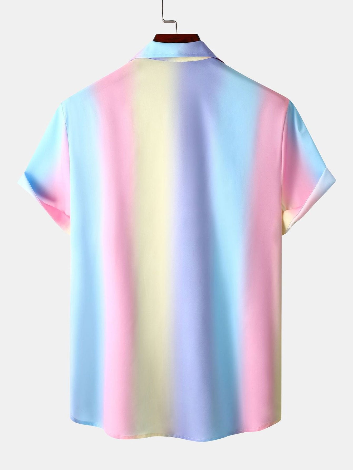 Ombre Print Cuban Shirt