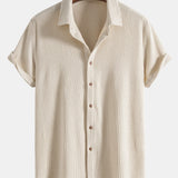 Waffle Button Up Shirt